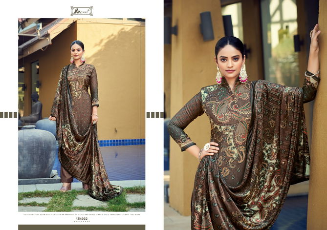 Afsana By Kesar Pashmina Printed Dress Material Catalog